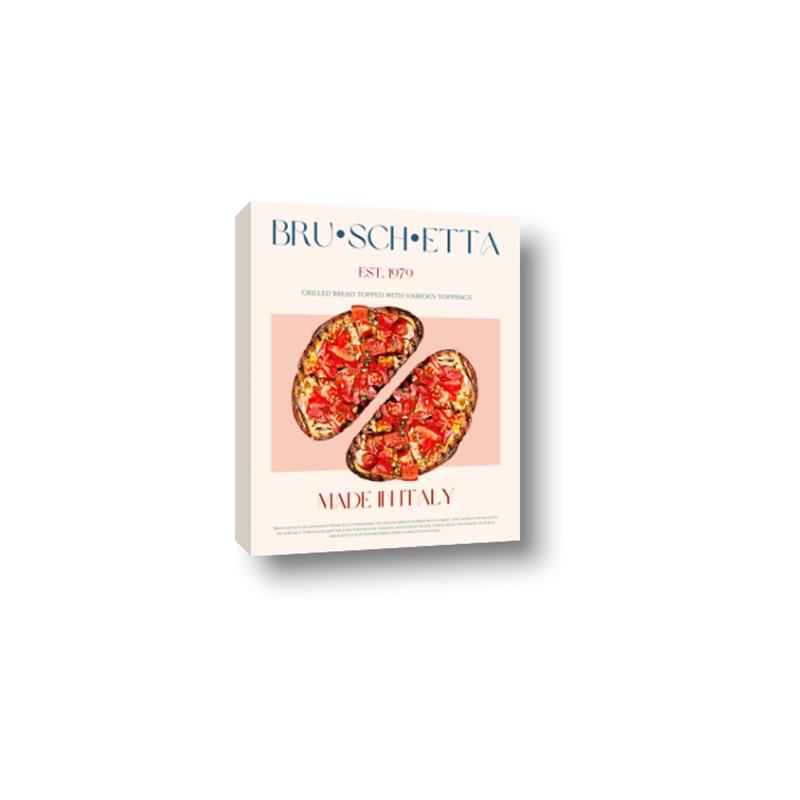 Picture of Flavorful Bruschetta _GroupedProduct_Rectangle_Portrait_Canvas_