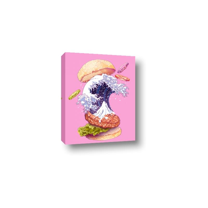 Picture of kanagawa burger _GroupedProduct_Rectangle_Portrait_Canvas_