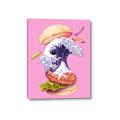 Picture of kanagawa burger _GroupedProduct_Rectangle_Portrait_Canvas_