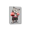 Picture of Boxing cat _GroupedProduct_Rectangle_Portrait_Canvas_