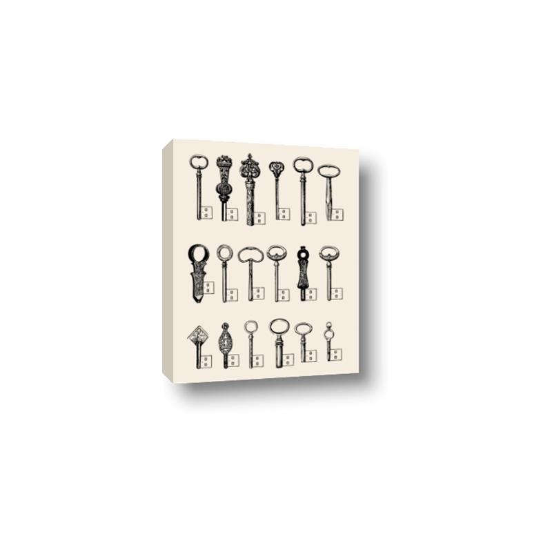 Picture of Vintage Style USB Keys _GroupedProduct_Rectangle_Portrait_Canvas_