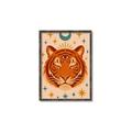 Picture of The third eye tiger _GroupedProduct_Rectangle_Portrait_Canvas_Framed_