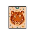 Picture of The third eye tiger _GroupedProduct_Rectangle_Portrait_Canvas_Framed_