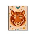 Picture of The third eye tiger _GroupedProduct_Rectangle_Portrait_Canvas_Framed_