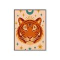 Picture of The third eye tiger _GroupedProduct_Rectangle_Portrait_Canvas_Framed_