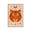 Picture of The third eye tiger _GroupedProduct_Rectangle_Portrait_Canvas_Framed_