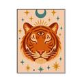 Picture of The third eye tiger _GroupedProduct_Rectangle_Portrait_Canvas_Framed_