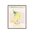 Picture of  Limoncello Drink _GroupedProduct_Rectangle_Portrait_Canvas_Framed_