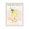 Picture of  Limoncello Drink _GroupedProduct_Rectangle_Portrait_Canvas_Framed_