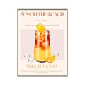 Picture of Sex on the Beach Drink _GroupedProduct_Rectangle_Portrait_Canvas_Framed_