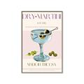 Picture of Classic Martini Charm _GroupedProduct_Rectangle_Portrait_Canvas_Framed_
