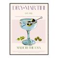 Picture of Classic Martini Charm _GroupedProduct_Rectangle_Portrait_Canvas_Framed_