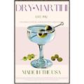 Picture of Classic Martini Charm _GroupedProduct_Rectangle_Portrait_Canvas_Framed_