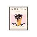 Picture of Taiwanese Bubble Tea _GroupedProduct_Rectangle_Portrait_Canvas_Framed_