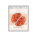 Picture of Flavorful Bruschetta _GroupedProduct_Rectangle_Portrait_Canvas_Framed_