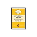 Picture of Wuthering Shites Typography Poster _GroupedProduct_Rectangle_Portrait_Canvas_Framed_