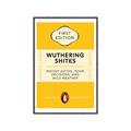 Picture of Wuthering Shites Typography Poster _GroupedProduct_Rectangle_Portrait_Canvas_Framed_