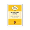 Picture of Wuthering Shites Typography Poster _GroupedProduct_Rectangle_Portrait_Canvas_Framed_