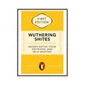 Picture of Wuthering Shites Typography Poster _GroupedProduct_Rectangle_Portrait_Canvas_Framed_