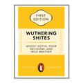 Picture of Wuthering Shites Typography Poster _GroupedProduct_Rectangle_Portrait_Canvas_Framed_