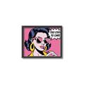 Picture of Too Cool To Care _GroupedProduct_Rectangle_Landscape_Canvas_Framed_