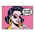 Picture of Too Cool To Care _GroupedProduct_Rectangle_Landscape_Canvas_Framed_