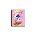 Picture of kanagawa burger _GroupedProduct_Rectangle_Portrait_Canvas_Framed_