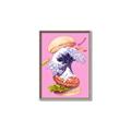 Picture of kanagawa burger _GroupedProduct_Rectangle_Portrait_Canvas_Framed_