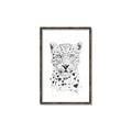 Picture of Lovely leopard _GroupedProduct_Rectangle_Portrait_Canvas_Framed_