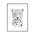 Picture of Lovely leopard _GroupedProduct_Rectangle_Portrait_Canvas_Framed_