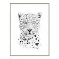 Picture of Lovely leopard _GroupedProduct_Rectangle_Portrait_Canvas_Framed_