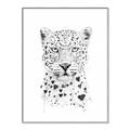 Picture of Lovely leopard _GroupedProduct_Rectangle_Portrait_Canvas_Framed_