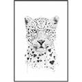 Picture of Lovely leopard _GroupedProduct_Rectangle_Portrait_Canvas_Framed_