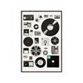 Picture of Retro Data _GroupedProduct_Rectangle_Portrait_Canvas_Framed_