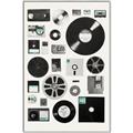 Picture of Retro Data _GroupedProduct_Rectangle_Portrait_Canvas_Framed_