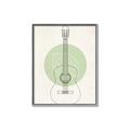 Picture of Guitar _GroupedProduct_Rectangle_Portrait_Canvas_Framed_