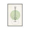 Picture of Guitar _GroupedProduct_Rectangle_Portrait_Canvas_Framed_
