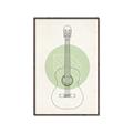 Picture of Guitar _GroupedProduct_Rectangle_Portrait_Canvas_Framed_