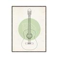Picture of Guitar _GroupedProduct_Rectangle_Portrait_Canvas_Framed_