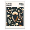 Picture of Flower Market Paris Poster _GroupedProduct_Rectangle_Portrait_Canvas_Framed_