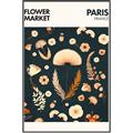 Picture of Flower Market Paris Poster _GroupedProduct_Rectangle_Portrait_Canvas_Framed_