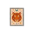 Picture of The third eye tiger _GroupedProduct_Rectangle_Portrait_Framed_Matted_