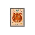 Picture of The third eye tiger _GroupedProduct_Rectangle_Portrait_Framed_Matted_