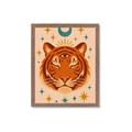 Picture of The third eye tiger _GroupedProduct_Rectangle_Portrait_Framed_Matted_