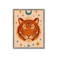 Picture of The third eye tiger _GroupedProduct_Rectangle_Portrait_Framed_Matted_