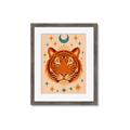 Picture of The third eye tiger _GroupedProduct_Rectangle_Portrait_Framed_Matted_