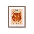 Picture of The third eye tiger _GroupedProduct_Rectangle_Portrait_Framed_Matted_