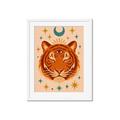 Picture of The third eye tiger _GroupedProduct_Rectangle_Portrait_Framed_Matted_