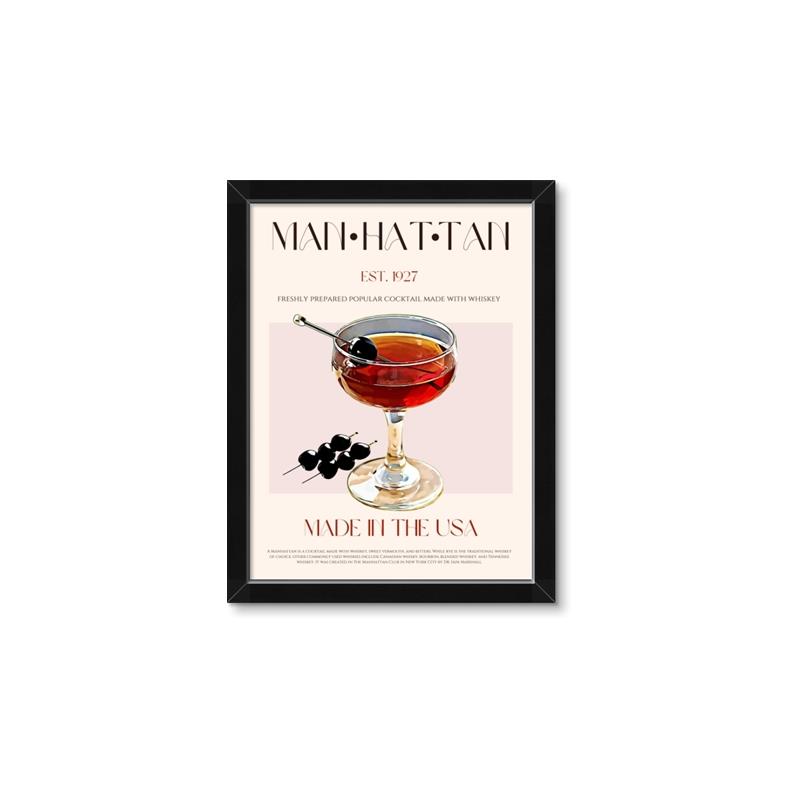 Picture of Classic Manhattan _GroupedProduct_Rectangle_Portrait_Framed_Matted_