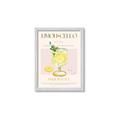 Picture of  Limoncello Drink _GroupedProduct_Rectangle_Portrait_Framed_Matted_